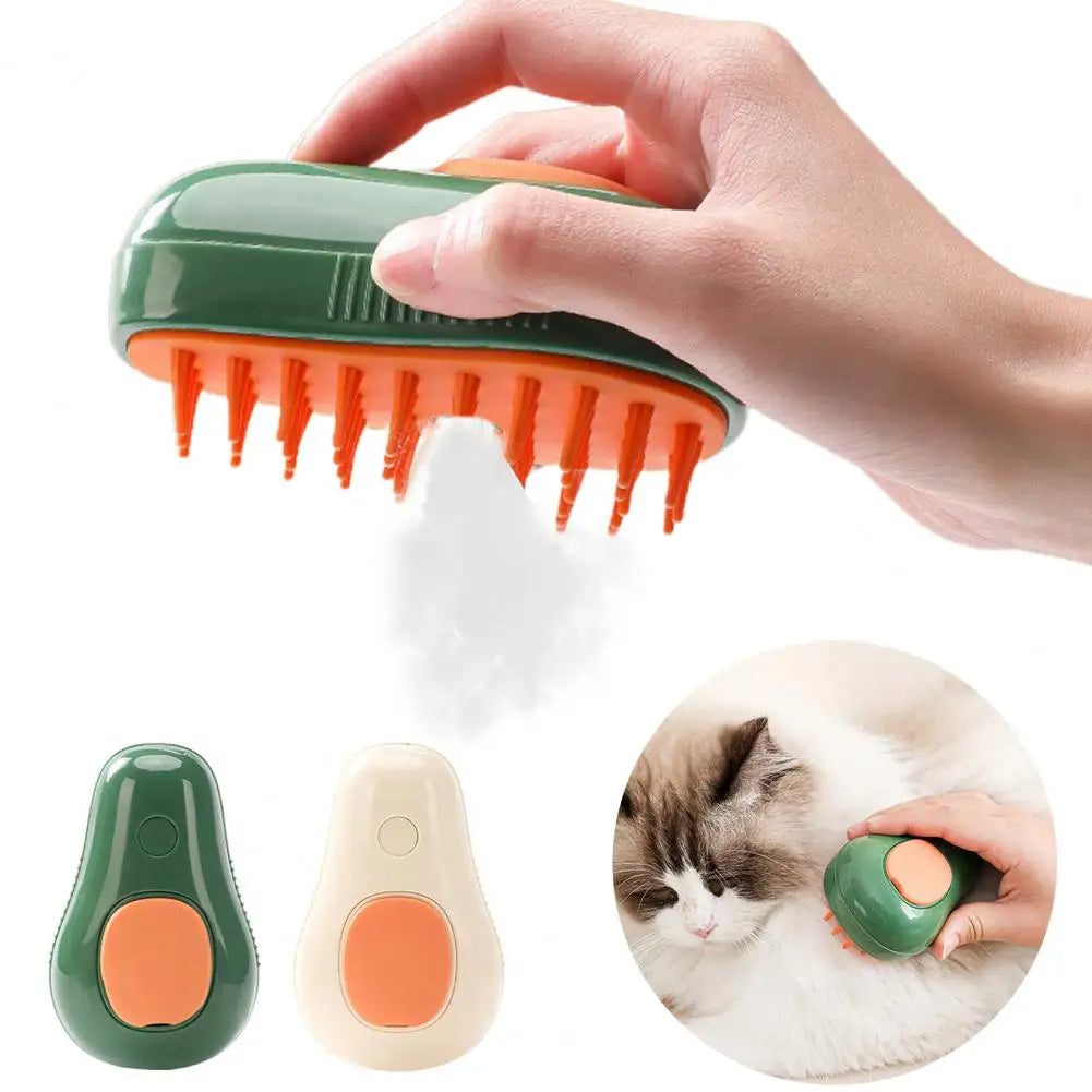 SteamGroom 3- in- 1 Pet Brush