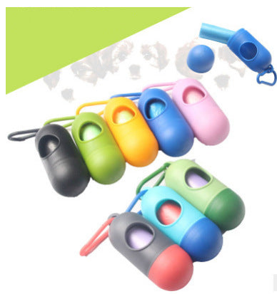 Dog Poop Bags Holder Pet Waste Bag Dispenser Doggy Poop Bag With Hook For Garbage Bags